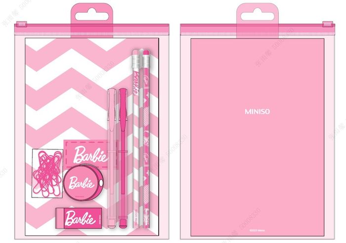 Conjunto de Material Escolar Barbie (PDQ)