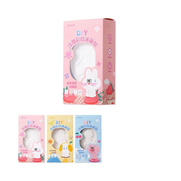 Íman de frigorífico DIY School Marvelous Animals (3 Modelos Sortidos) (PDQ)