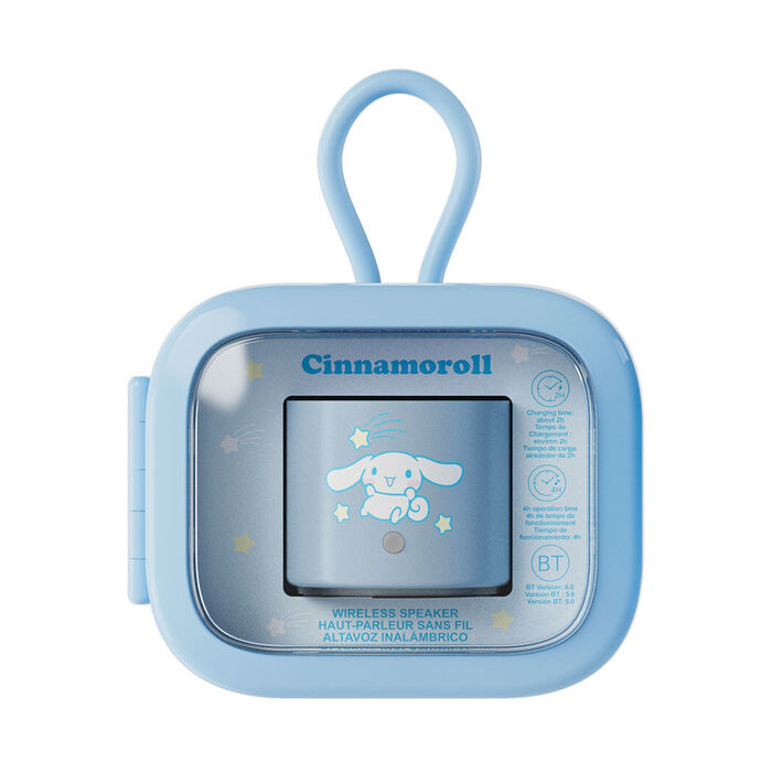 Sanrio - Coluna Sem Fios Metálica Portátil (Cinnamoroll)