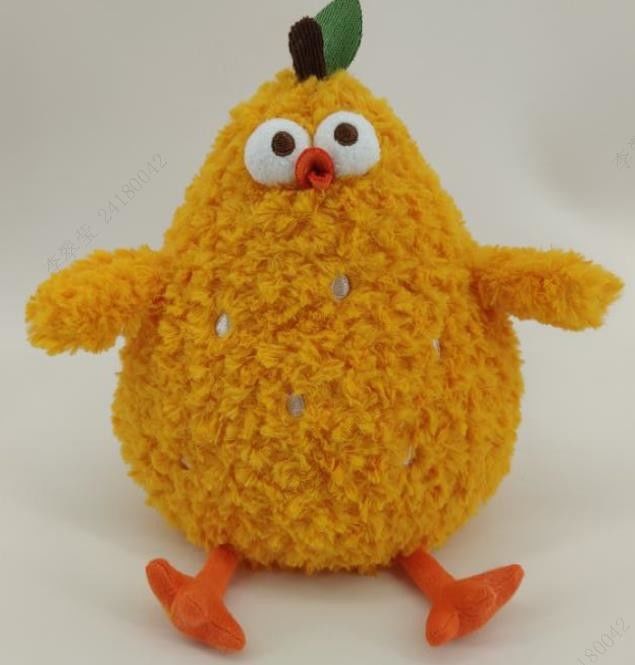 Dundun - Peluche frango laranja 20cm