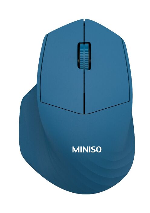 Rato Ergonómico Sem Fios E703 (Azul Escuro)
