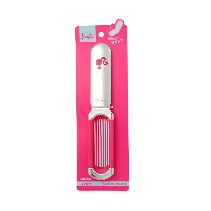 Barbie - Escova de Cabelo com Espelho Shining Collection