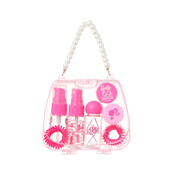 Barbie - Conjunto de Viagem Shining Collection em Estojo com Formato de Mala - 7 Peças