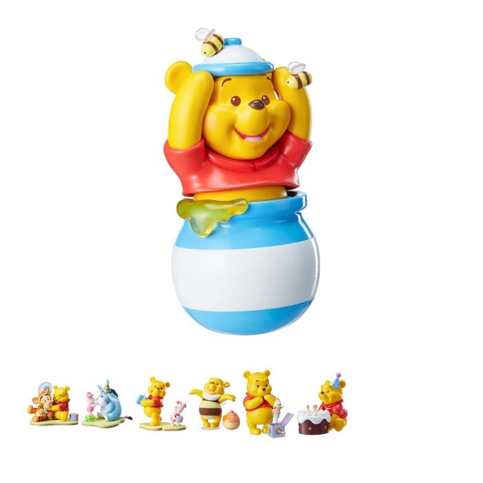 Winnie-the-Pooh - Best friends party figura de caixa surpresa