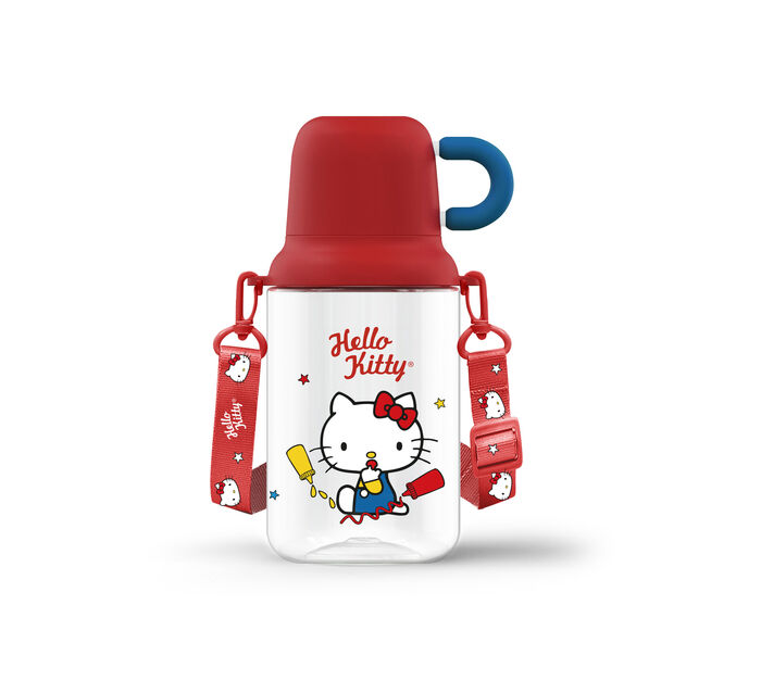 Garrafa de Plástico com Alça da Hello Kitty Retro Diner de 680mL
