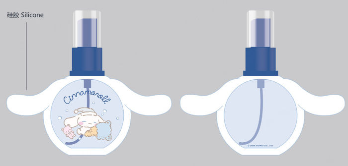 Frasco de Spray 3D do Cinnamoroll Sweet Dream de 50mL