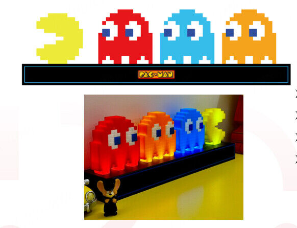 Luz Decorativa do PAC-MAN