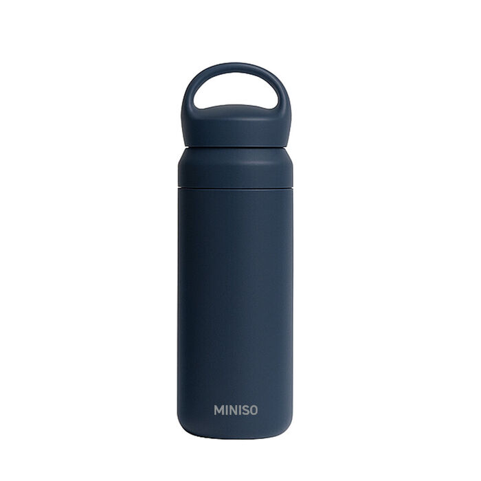 Garrafa Isotérmica com Pega da Solid Color de 500mL (Azul Marinho)