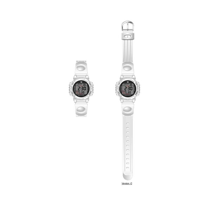Relógio Digital Infantil Mini Ultra - Modelo: EP-8053 (Branco)