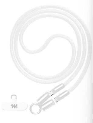 Cabo de Carregamento CTC Trançado Mini Ultra de 1,2m (Branco)