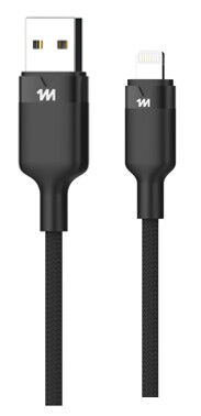 Cabo de Carregamento Rápido CTC Mini Ultra de 1m (Preto)