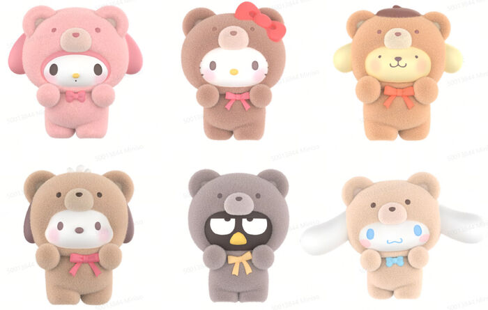 Hello Kitty and Friends Latte Bear Fitness (Blind Box)