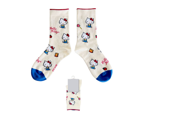 Meias Altas da Hello Kitty Retro Diner