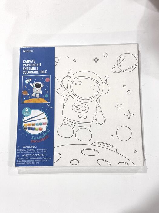 Pintura Emoldurada para Colorir (Astronauta)
