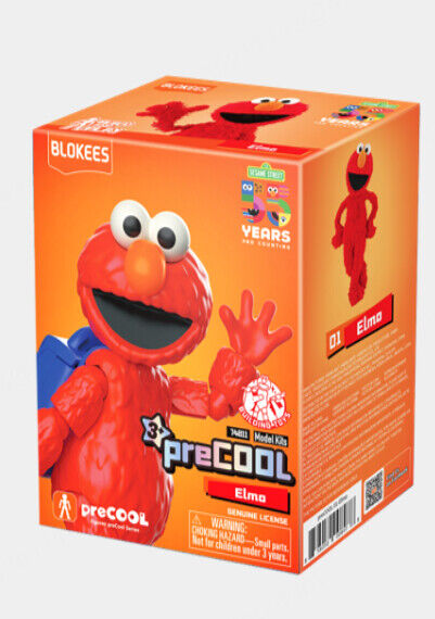 Figura de Blocos de Construção Sesame Street (Elmo)