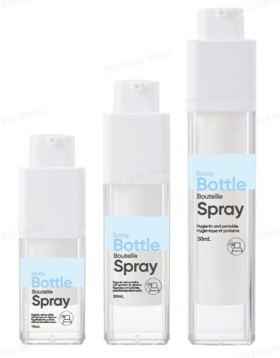 Frasco Spray Airless Twist-Up de 30mL