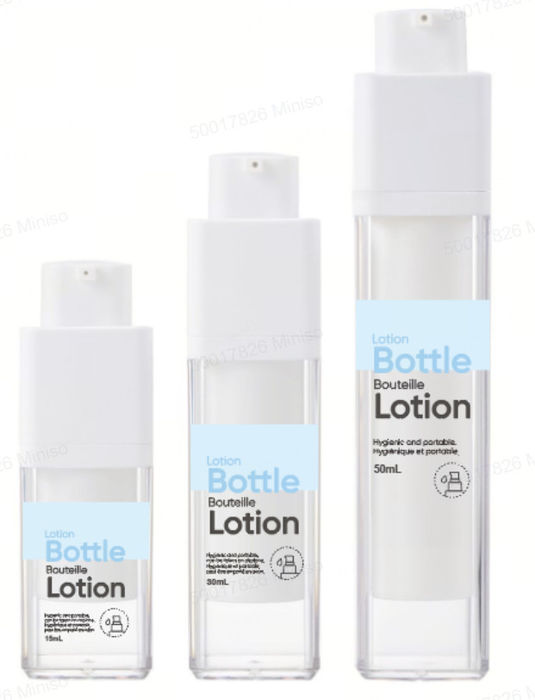 Frasco de Loção Bomba Airless Twist-Up de 50mL