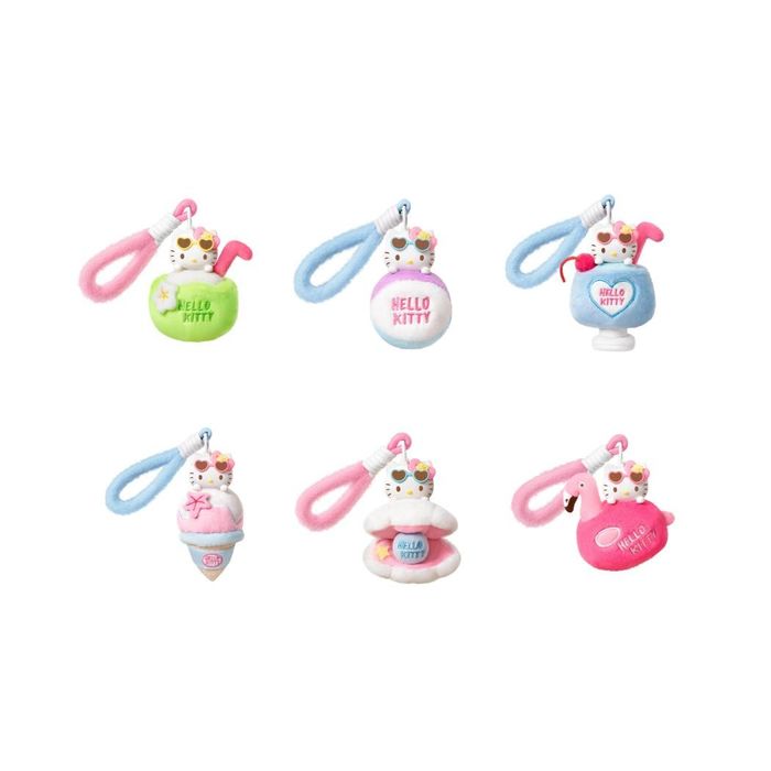 Hello Kitty Dark Skin (Blind Box com Pendente de Peluche)