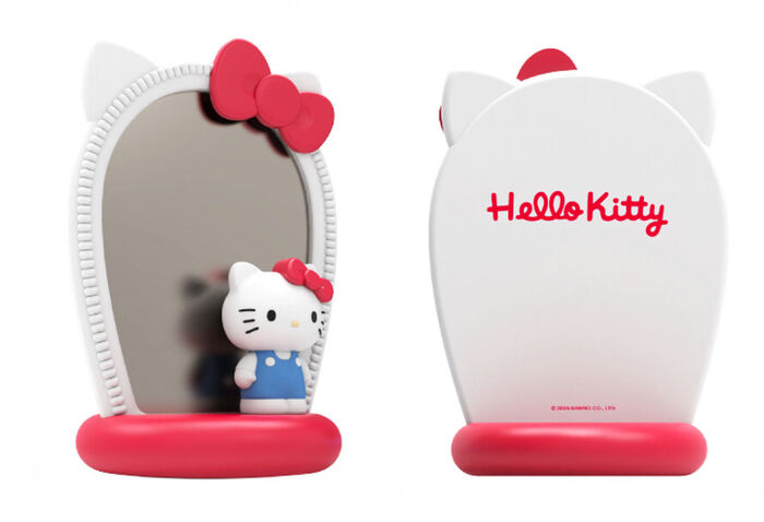Espelho de Maquilhagem 3D da Hello Kitty para Secretária