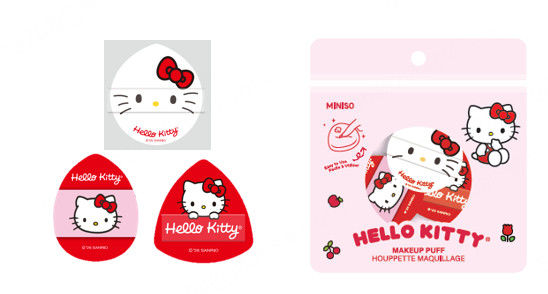 Esponjas de Dedo da Hello Kitty (3 unid.)