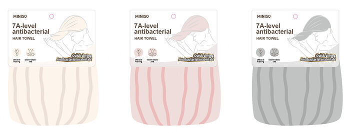 Toalha Turbante Ondulada para Cabelo