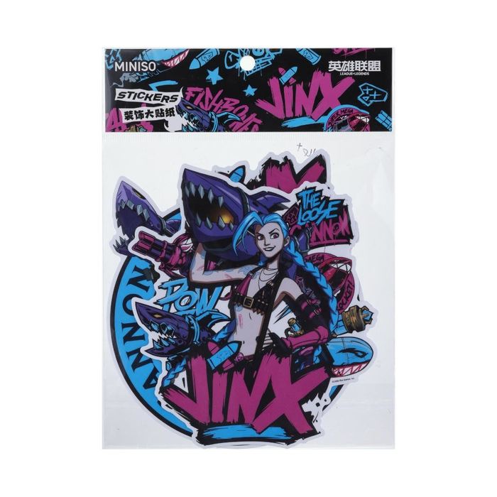 Autocolantes Decorativos de League of Legends (2 Folhas)
