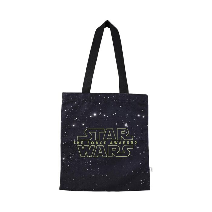Bolsa Tote de Star Wars em Preto (Logo)