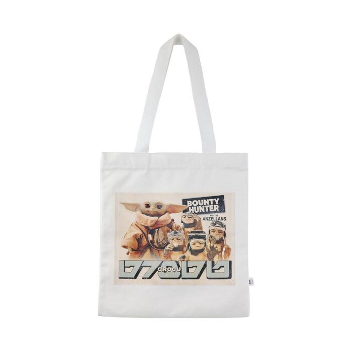Bolsa Tote de Star Wars em Branco (Grogu)