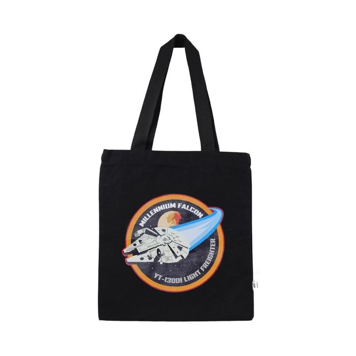Bolsa Tote de Star Wars em Preto (Millennium Falcon)