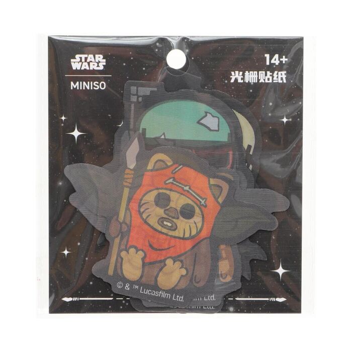 Conjunto de Autocolantes Raster de Star Wars (4 Folhas)