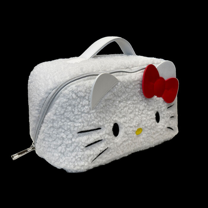 Bolsa de Cosmética de Grande Capacidade com Pega da Hello Kitty Prism