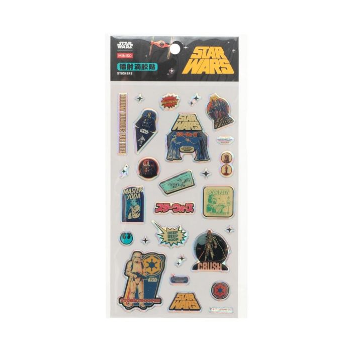 Autocolantes Epóxi Holográficos de Star Wars (2 Modelos Sortidos)