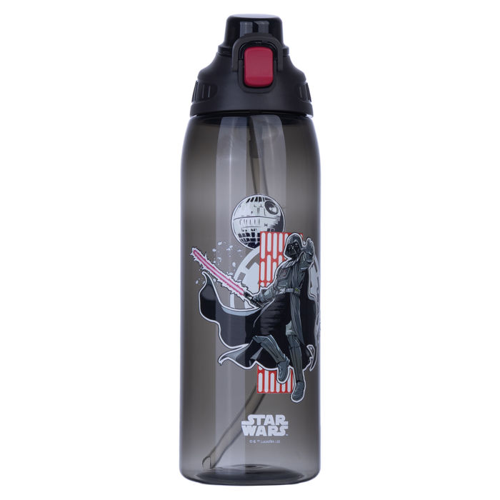 Garrafa Plástica de Star Wars em Preto de 1030mL