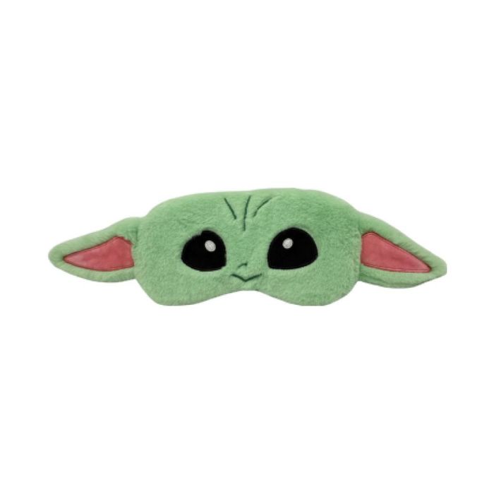 Máscara de Dormir em Peluche de Star Wars do Grogu (Olhos Abertos)