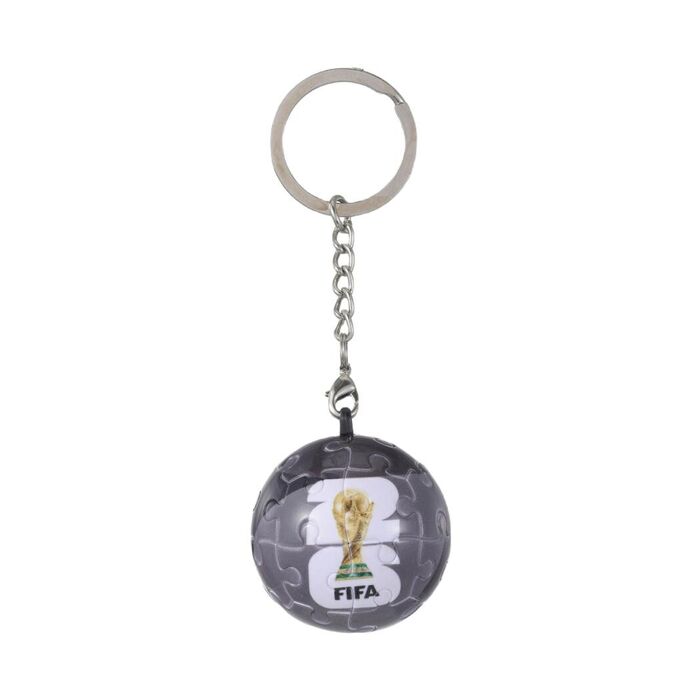 Porta-Chaves Puzzle 3D da FIFA World Cup 2026 (Preto)