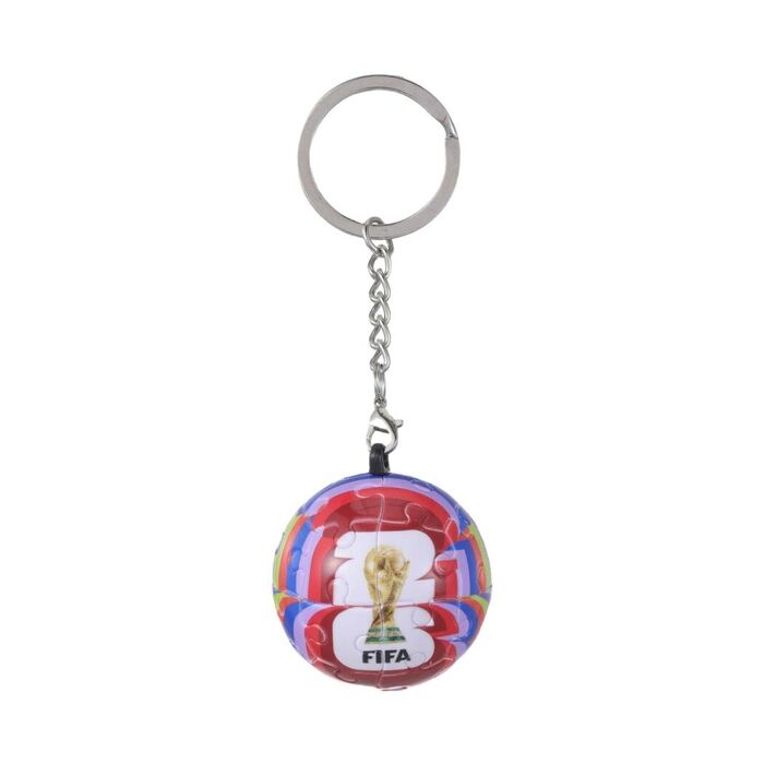 Porta-Chaves Puzzle 3D da FIFA World Cup 2026 (Colorido)