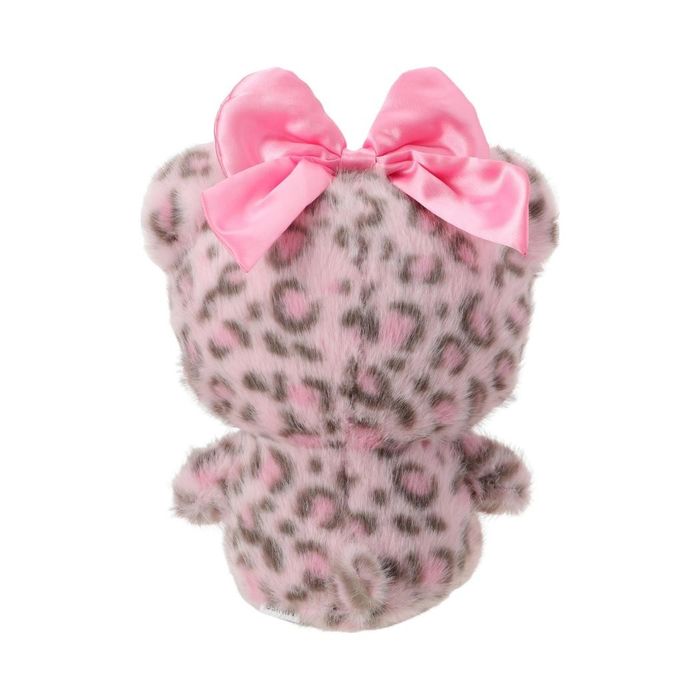 Peluche Sentado com Fragrância da Hello Kitty Leopard de 25cm (Rosa)