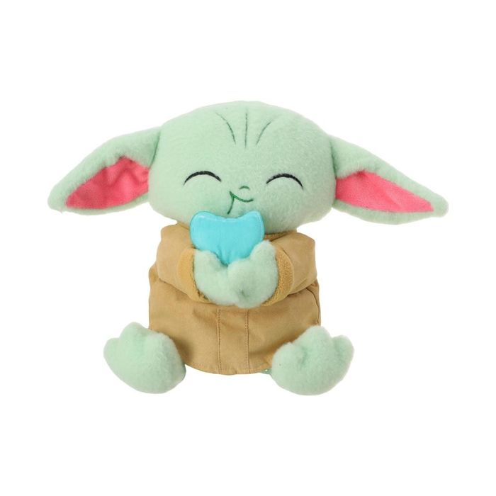 Peluche Sentado de Star Wars de 25cm (Grogu a Comer Macarrão)