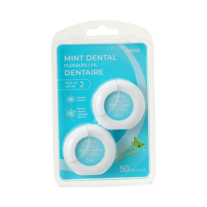 Fio Dentário de Menta (Pack De 2)