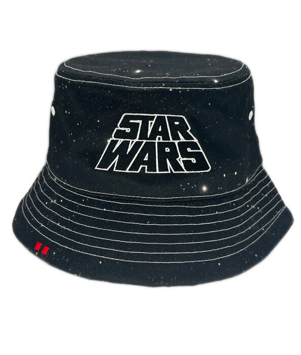 Chapéu de Estilo Bucket de Star Wars (Céu Estrelado com Logo)