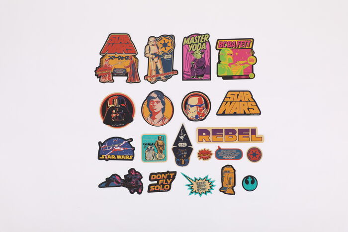 Autocolantes de Bagagem de Star Wars (20 unidades)