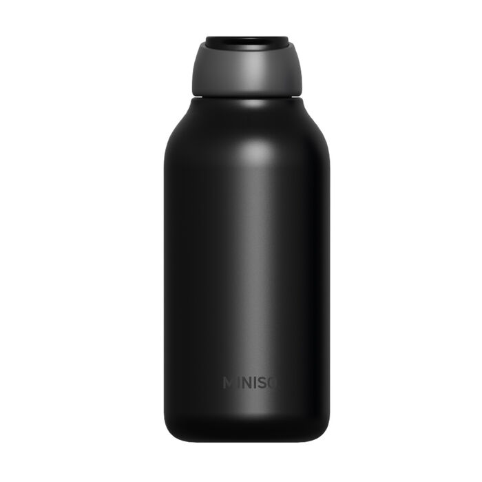 Garrafa Isotérmica de Parede Dupla da Minimalist da 500mL (Preto)