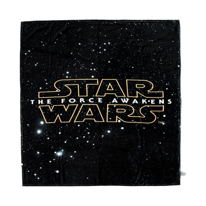 Manta Grande Estampada de Star Wars (Logo)