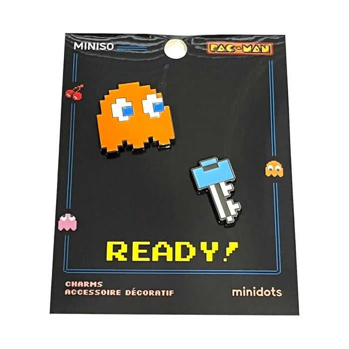 Pendente de Metal do PAC-MAN (Clyde)