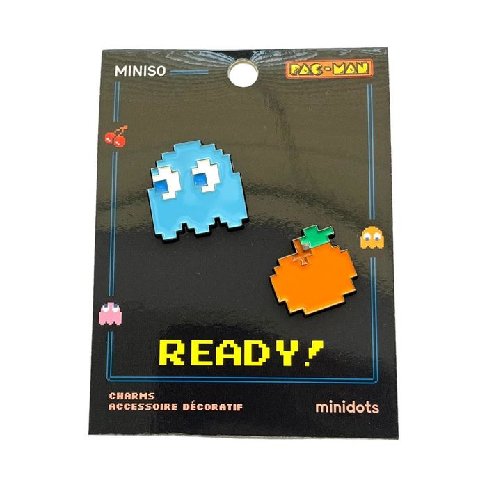 Pendente de Metal do PAC-MAN (Inky)
