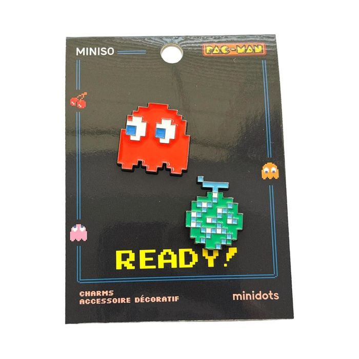 Pendente de Metal do PAC-MAN (Blinky)