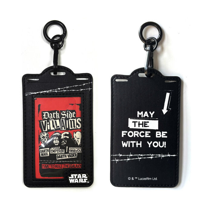 Porta-Cartões em PU de Star Wars (Preto)