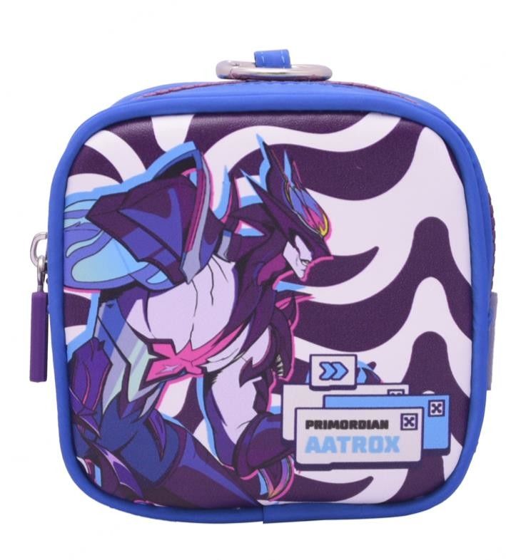 Porta-Moedas de League of Legends (Azul, Aatrox)