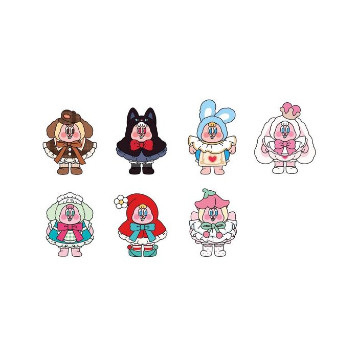 Carrot Street Fairy Dreamland (Blind Box com Pendente de Peluche Vinil)