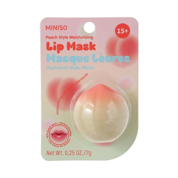 Máscara Labial Hidratante com Aroma a Pêssego